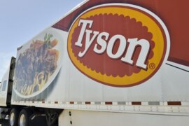 scambi negativi per Tyson Foods