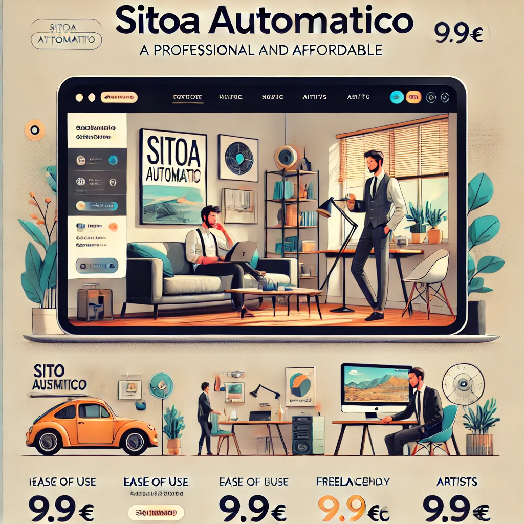 Scopri Sito Automatico: La Tua Soluzione Completa per un Sito Web Professionale a Prezzi Imbattibili